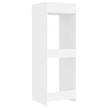 Wasmachinekast met opslag Wit 67,5 x 68 x 200 cm Bewerkt hout