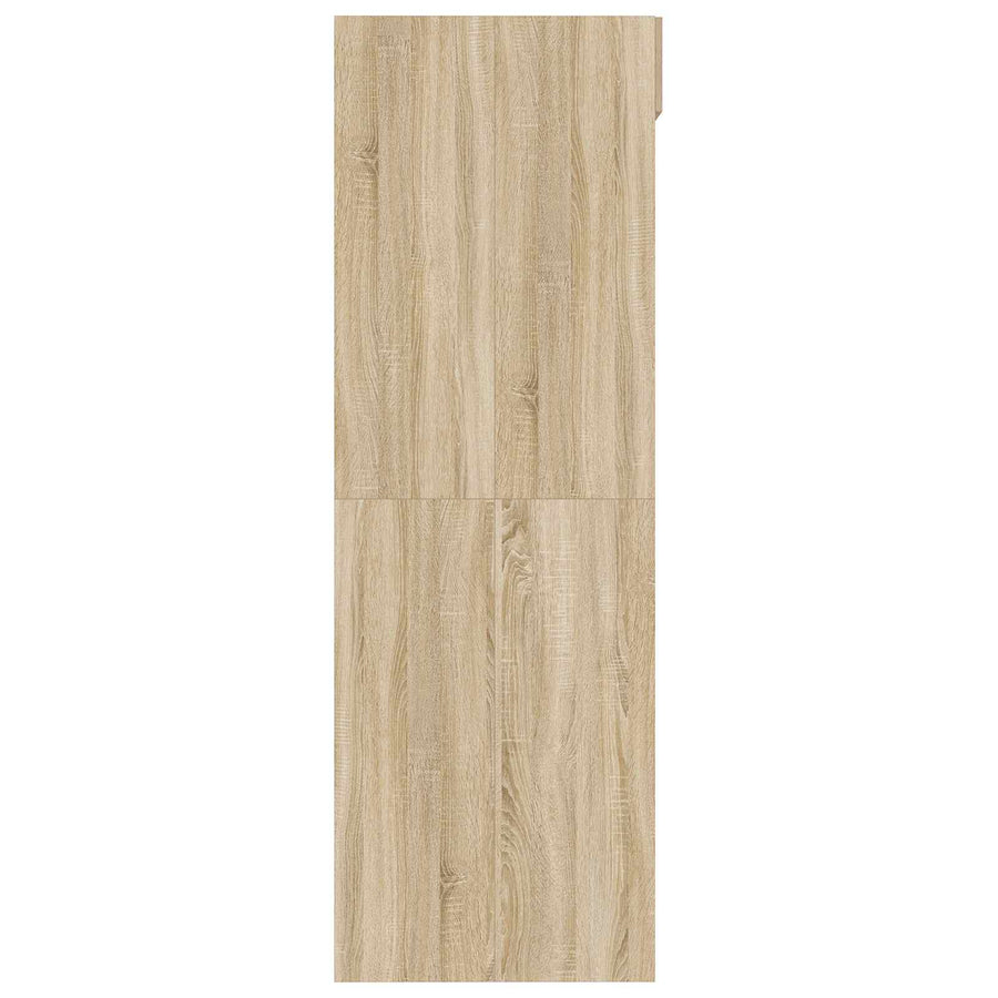 Wasmachinekast Sonoma 67,5 x 68 x 200 cm Bewerkt hout