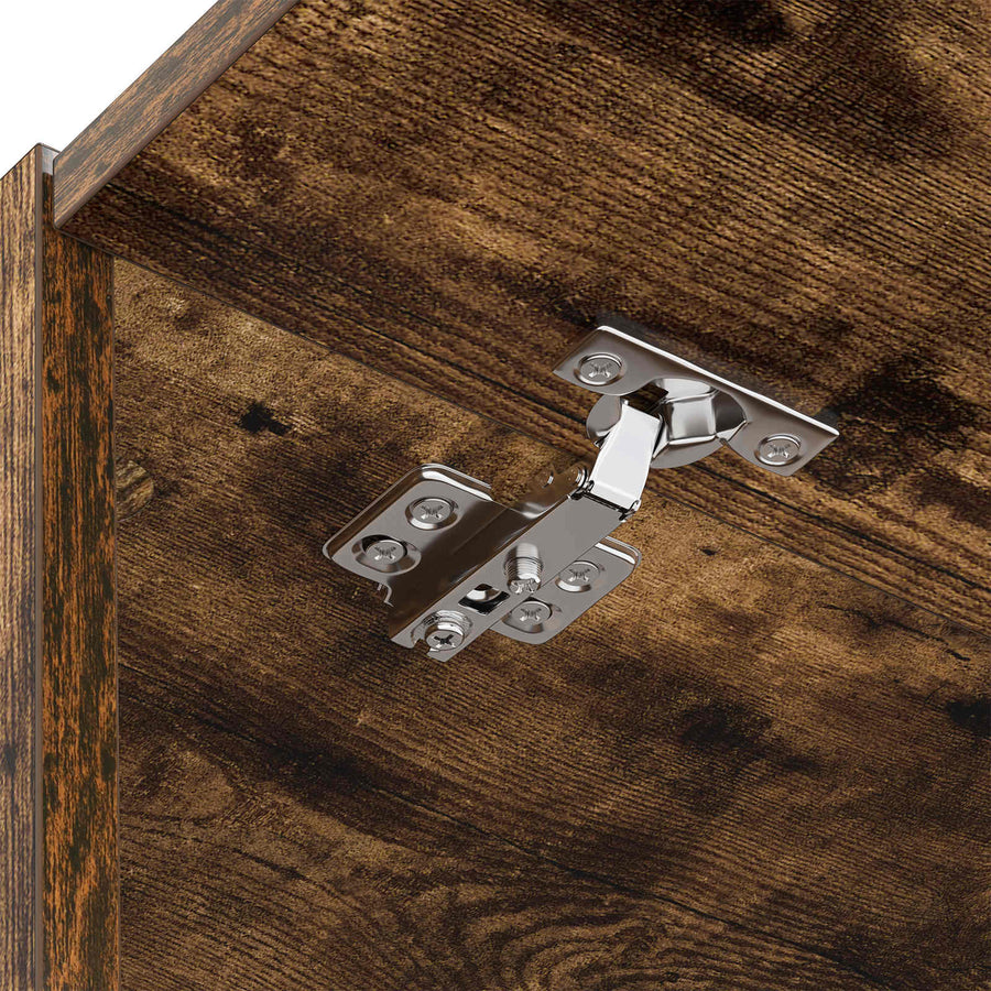Wasmachinekast Gerookt eiken 67,5 x 68 x 200 cm Bewerkt hout