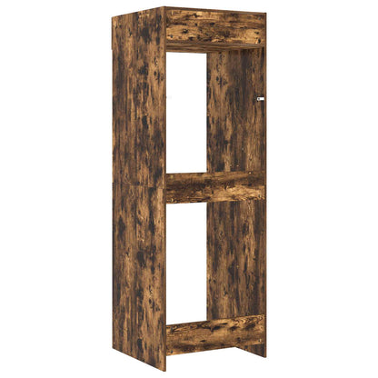 Wasmachinekast Gerookt eiken 67,5 x 68 x 200 cm Bewerkt hout