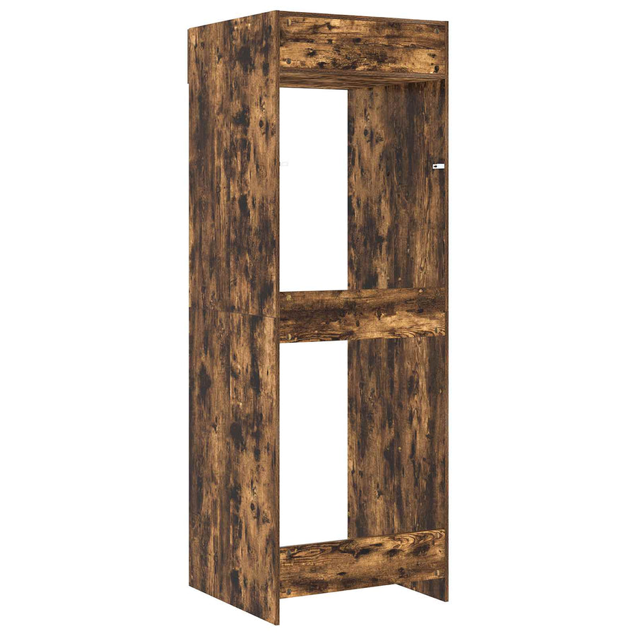 Wasmachinekast Gerookt eiken 67,5 x 68 x 200 cm Bewerkt hout