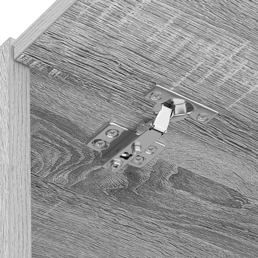 Wasmachinekast Grijs Sonoma 67,5 x 68 x 200 cm Bewerkt hout