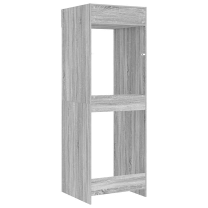 Wasmachinekast Grijs Sonoma 67,5 x 68 x 200 cm Bewerkt hout