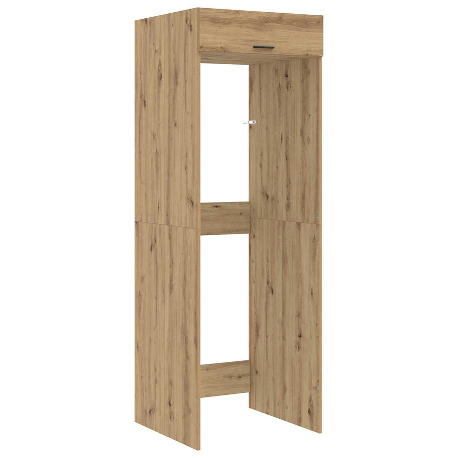 Wasmachinekast Artisan Eiken 67,5 x 68 x 200 cm Bewerkt hout