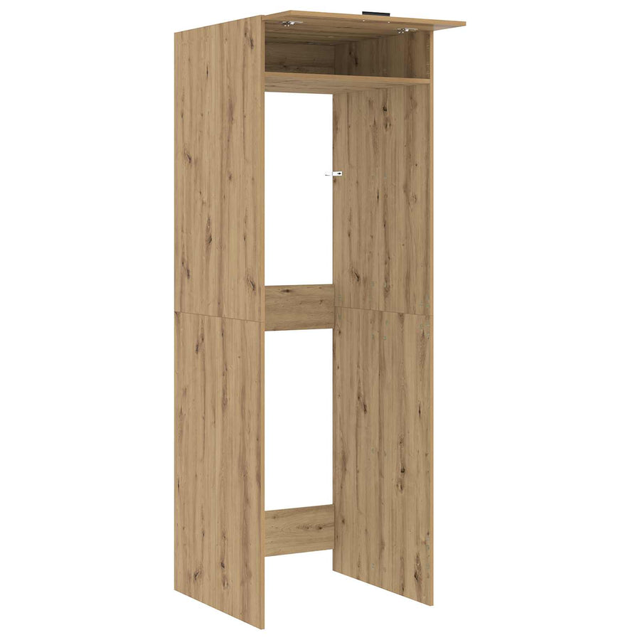 Wasmachinekast Artisan Eiken 67,5 x 68 x 200 cm Bewerkt hout