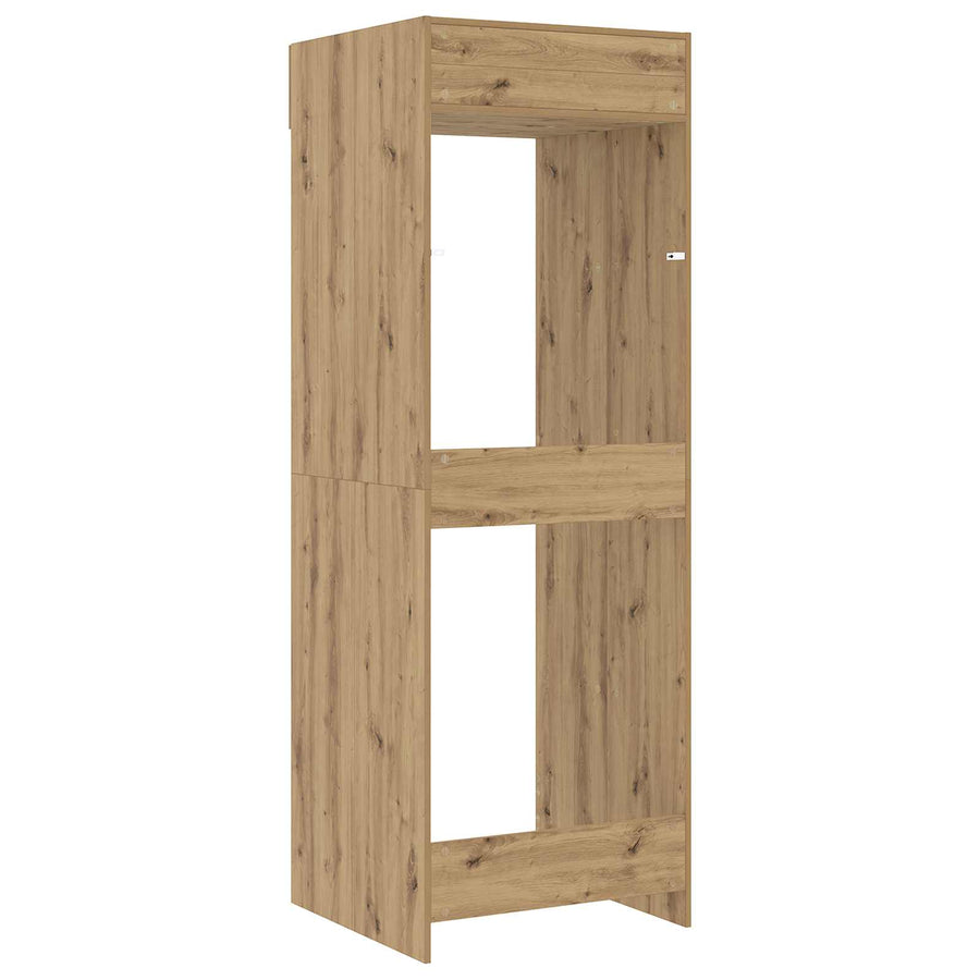 Wasmachinekast Artisan Eiken 67,5 x 68 x 200 cm Bewerkt hout