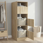 Wasmeubel 50x68x162 cm bewerkt hout