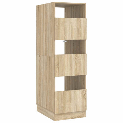 Wasmeubel met opslag Sonoma 50 x 68 x 162 cm Bewerkt hout