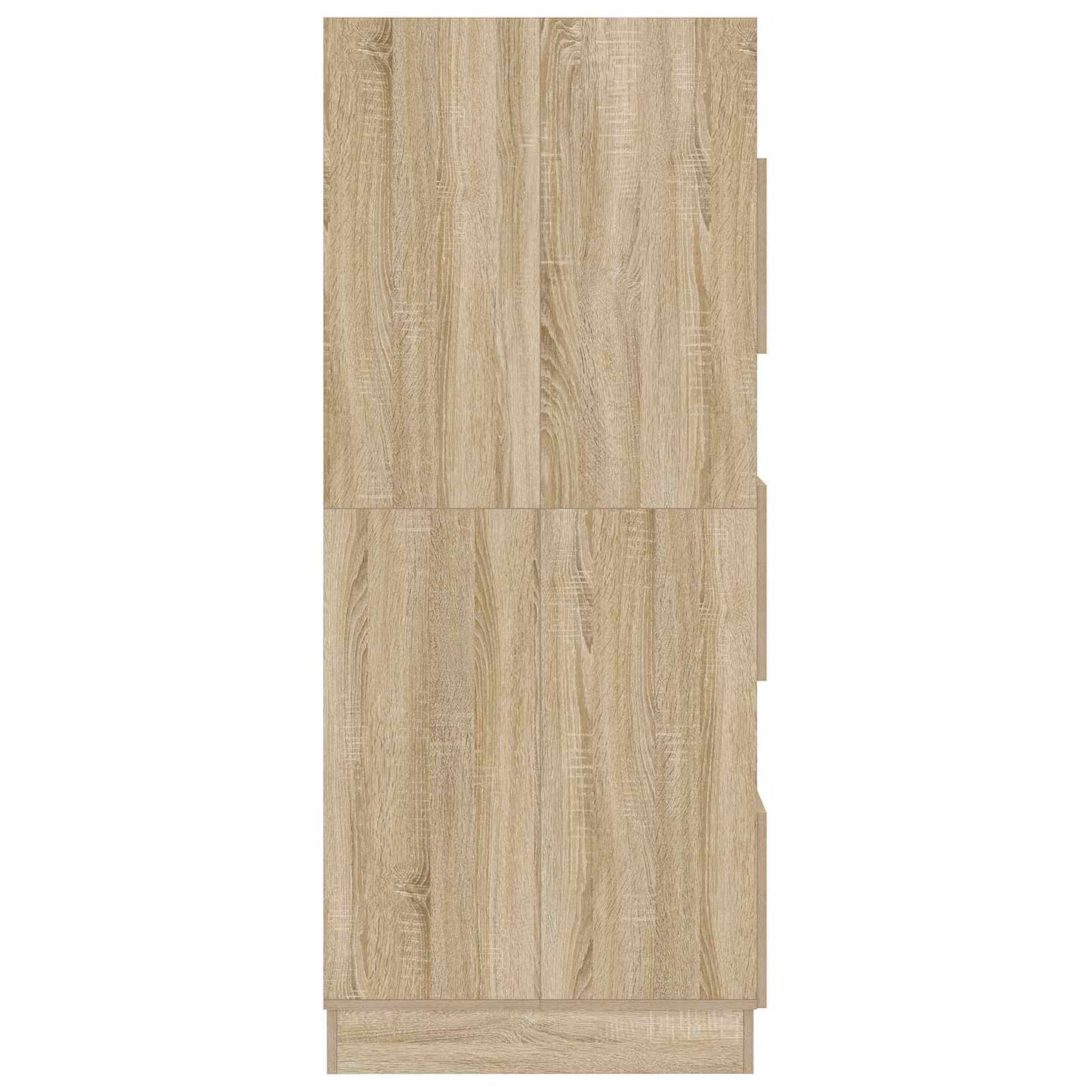 Wasmeubel met opslag Sonoma 50 x 68 x 162 cm Bewerkt hout