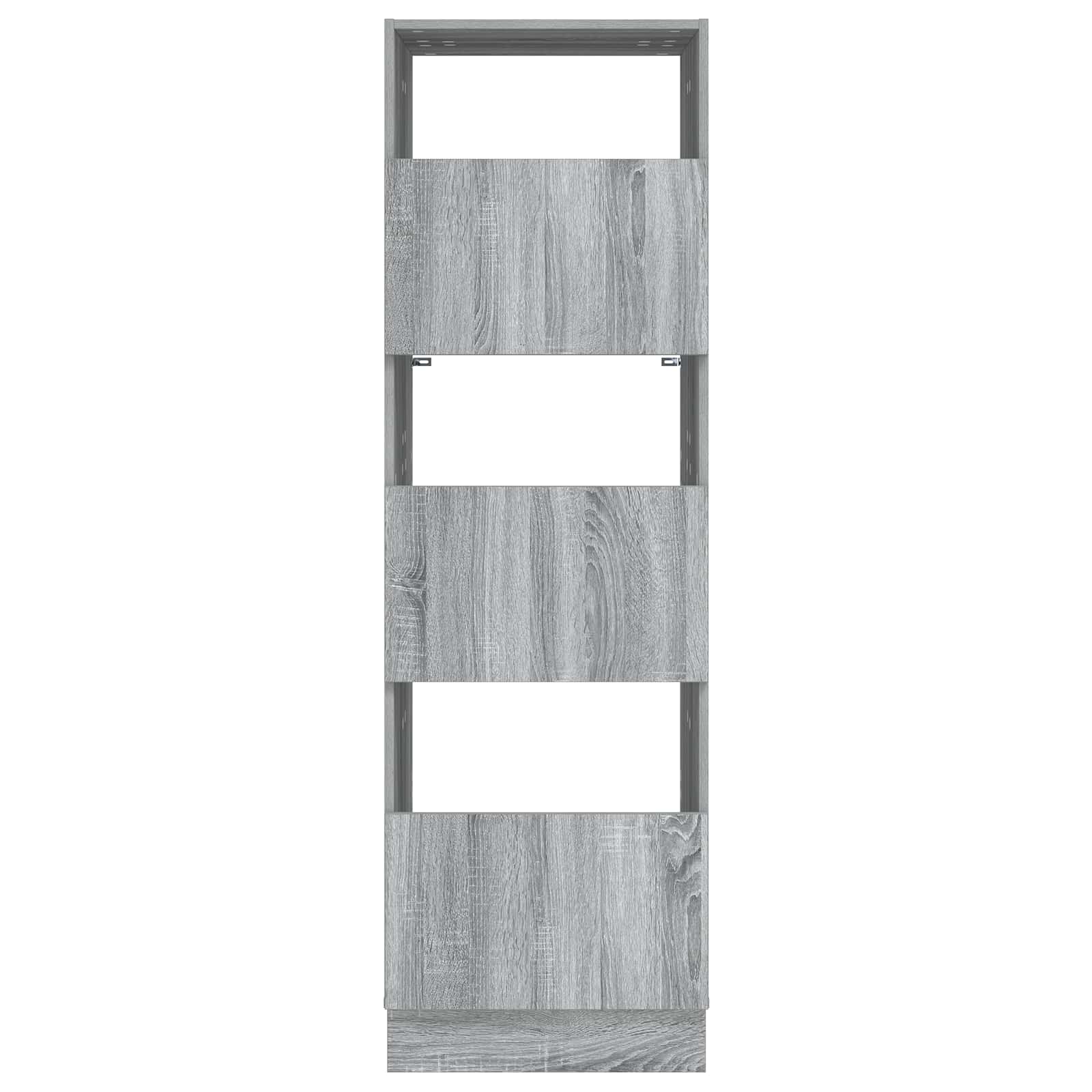 Wasmeubel met opslag Grijs Sonoma 50 x 68 x 162 cm Bewerkt hout
