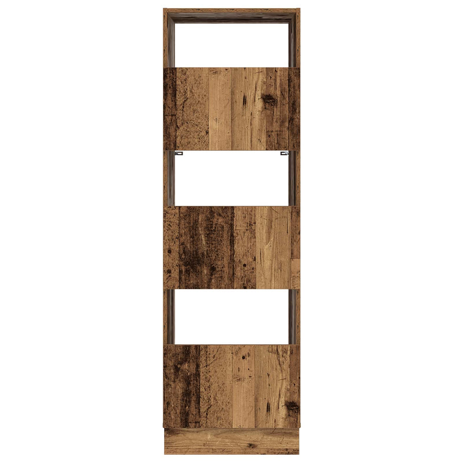 Wasmeubel met opslag met de deur Oudhout Bewerkt hout