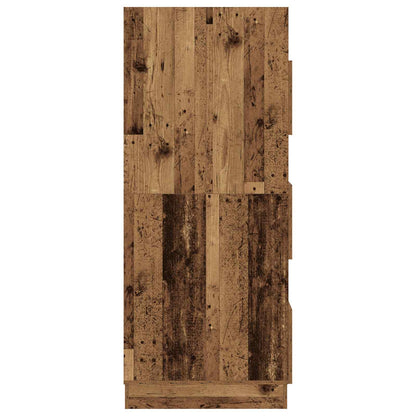 Wasmeubel met opslag met de deur Oudhout Bewerkt hout