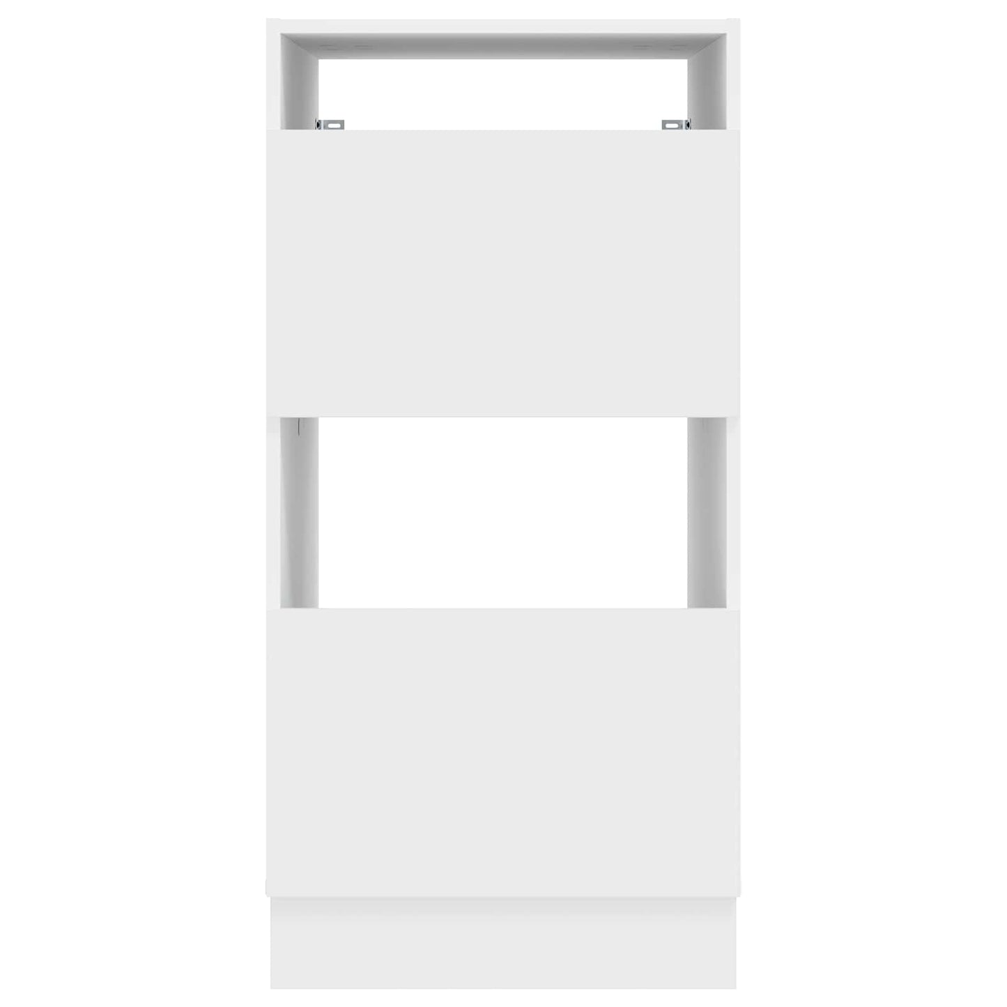 Wasmeubel met opslag Wit 50 x 68 x 102 cm Bewerkt hout