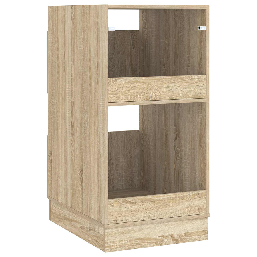 Wasmeubel met opslag Sonoma 50 x 68 x 102 cm Bewerkt hout