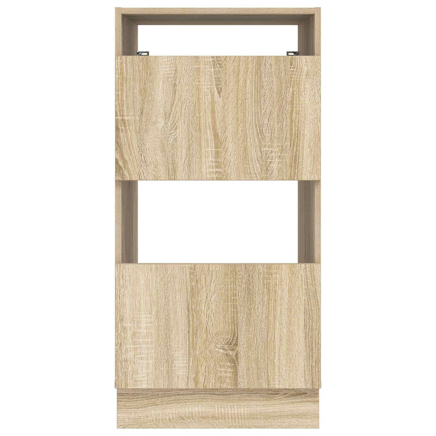 Wasmeubel met opslag Sonoma 50 x 68 x 102 cm Bewerkt hout