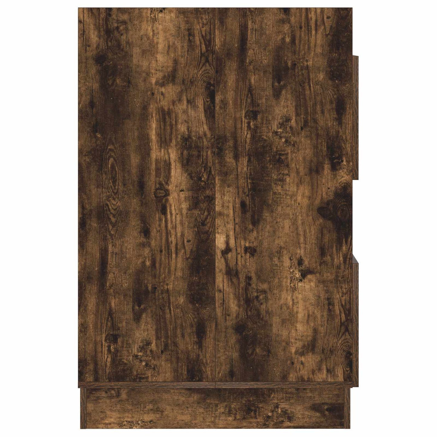 Wasmeubel met opslag met de deur Gerookt eiken Bewerkt hout