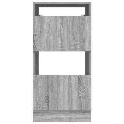 Wasmeubel met opslag met de deur Grijs Sonoma Bewerkt hout