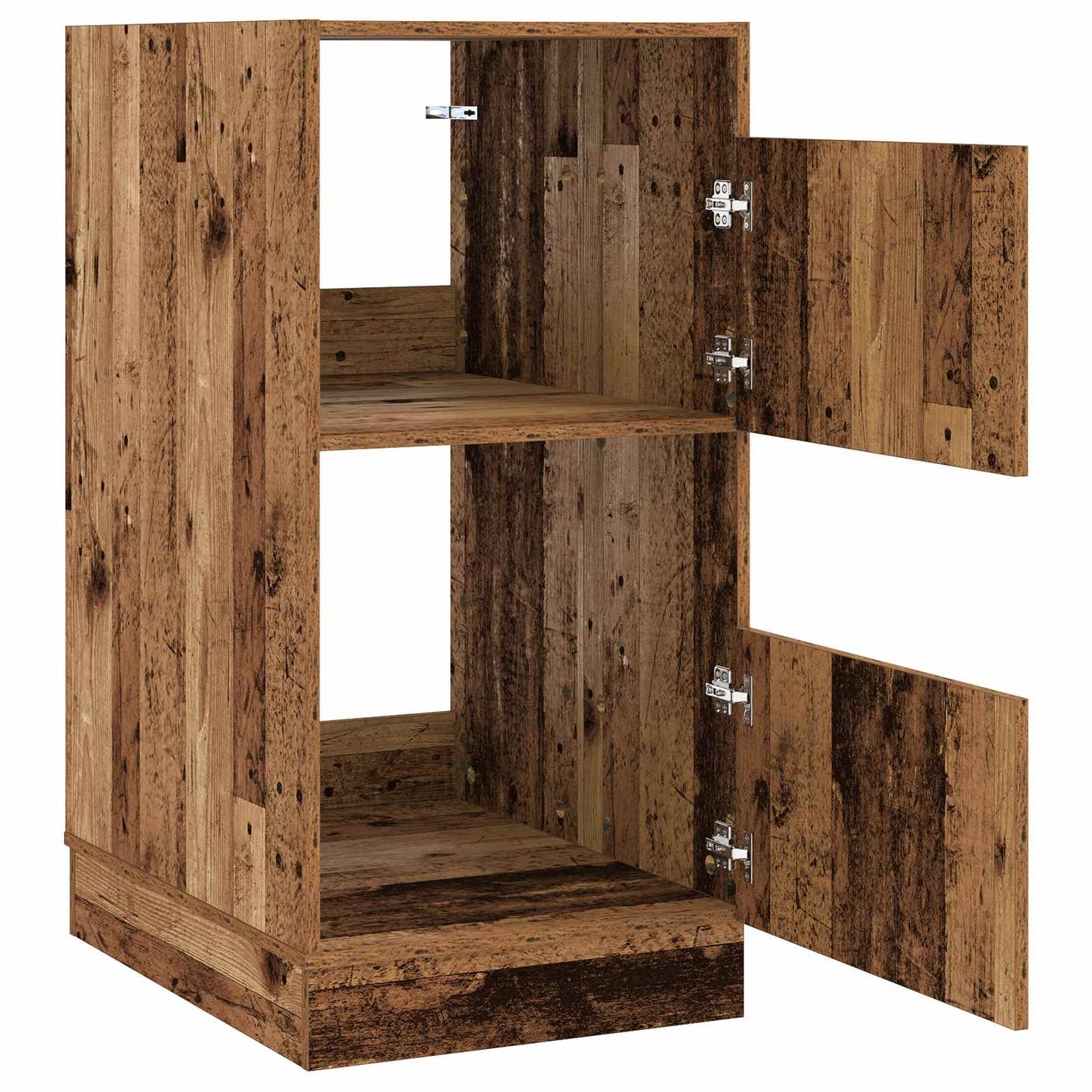 Wasmeubel met opslag Oudhout 50 x 68 x 102 cm Bewerkt hout