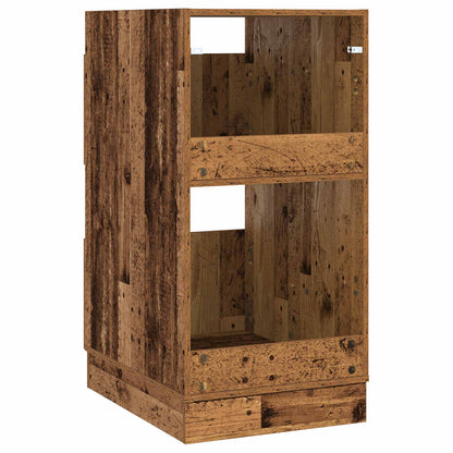 Wasmeubel met opslag Oudhout 50 x 68 x 102 cm Bewerkt hout
