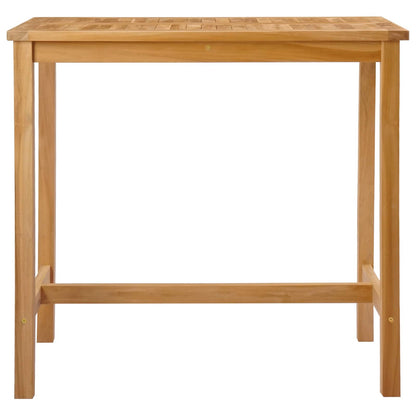 Bartafel Naturel 110 x 60 x 105 cm Massief Teakhout