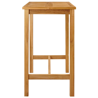 Bartafel Naturel 110 x 60 x 105 cm Massief Teakhout