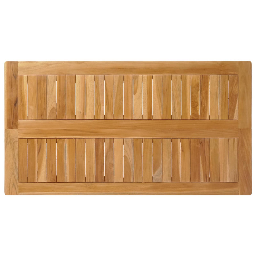 Bartafel Naturel 110 x 60 x 105 cm Massief Teakhout