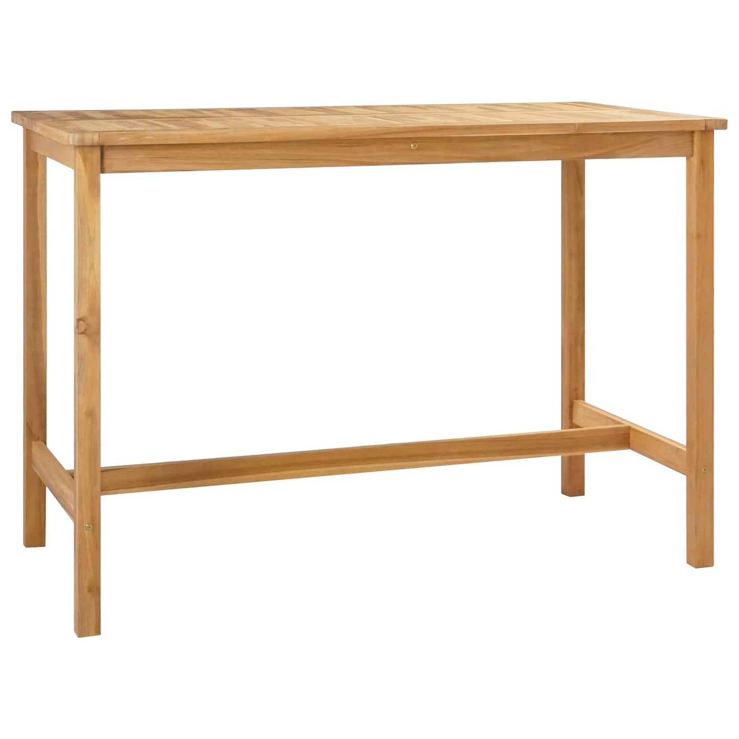 Bartafel Naturel 150 x 75 x 105 cm Massief Teakhout