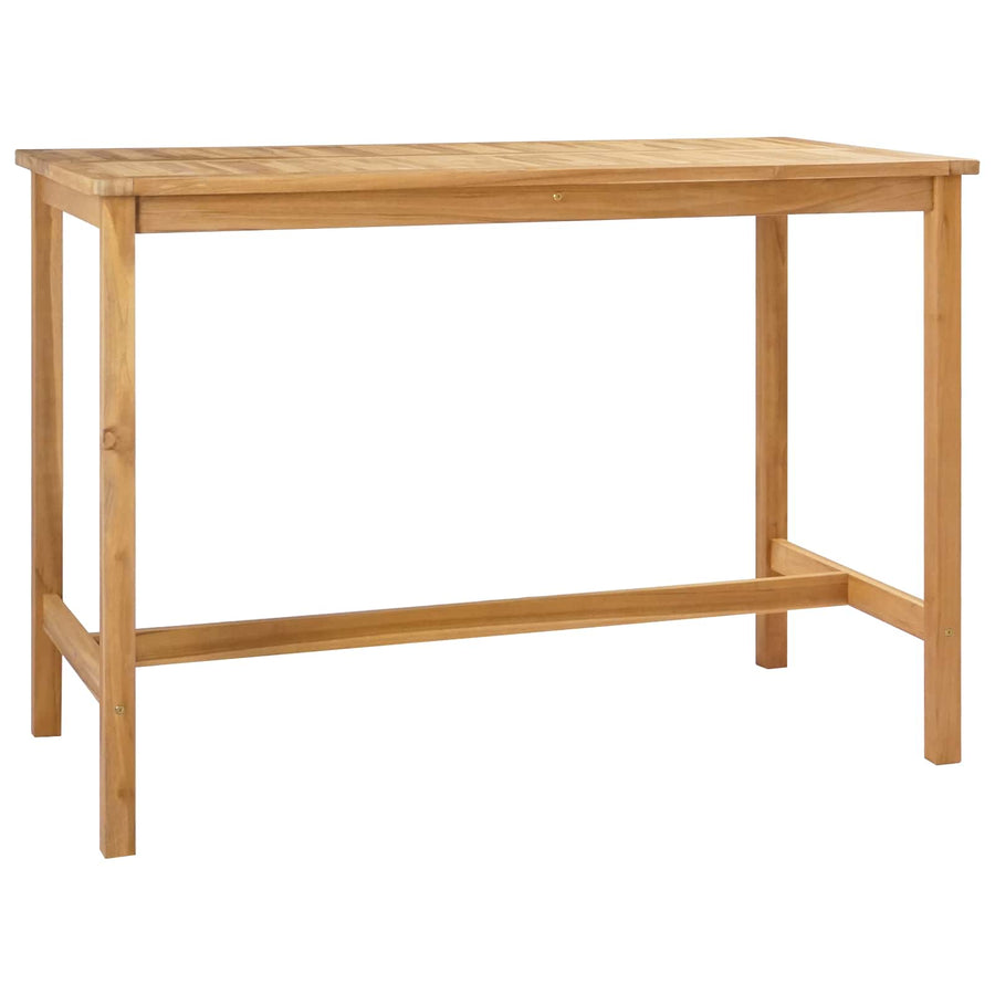 Bartafel Naturel 150 x 75 x 105 cm Massief Teakhout
