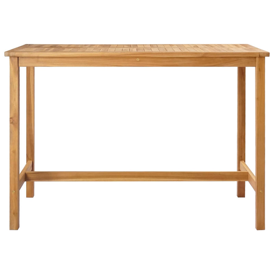 Bartafel Naturel 150 x 75 x 105 cm Massief Teakhout