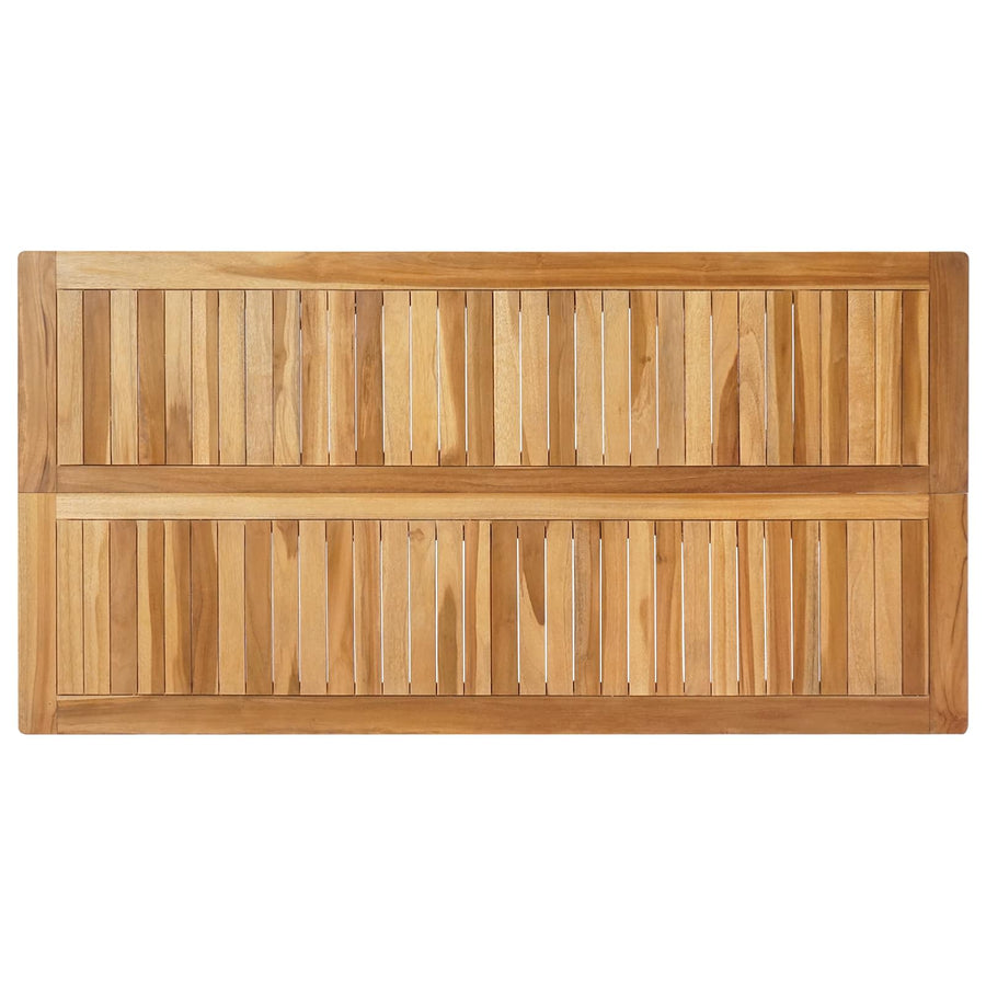 Bartafel Naturel 150 x 75 x 105 cm Massief Teakhout