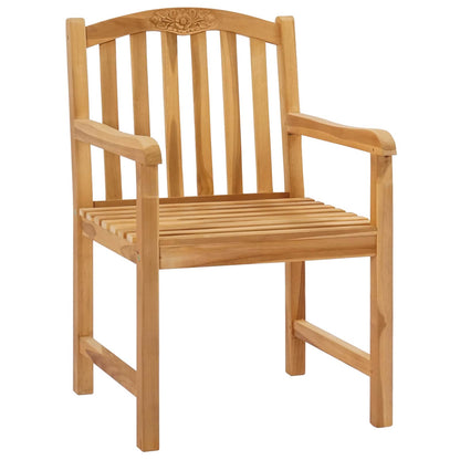 Stoelen met rozenmotief 2 stuks Naturel 58 x 60 x 90 cm