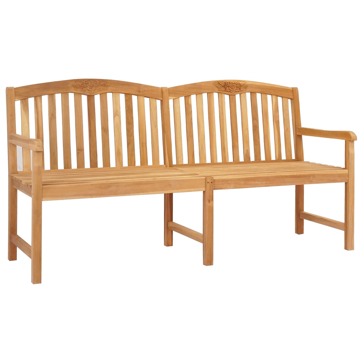 Handgemaakte Rozenbank Naturel 150 x 60 x 90 cm