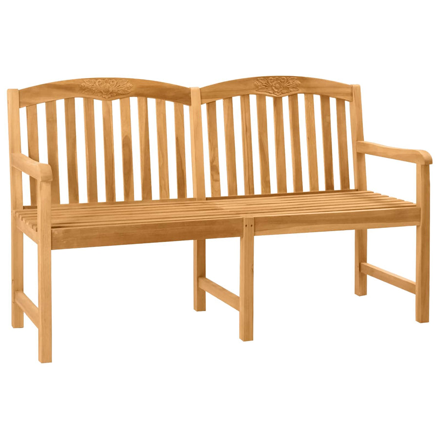 Handgemaakte Rozenbank Naturel 179,5 x 61 x 90 cm