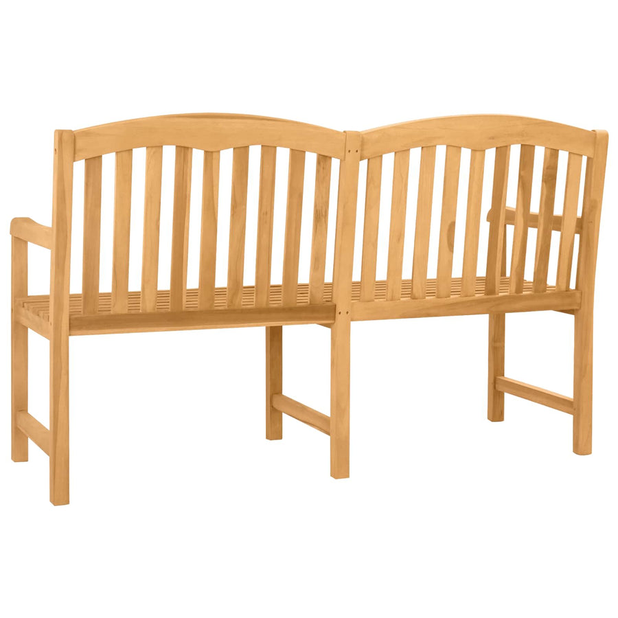 Handgemaakte Rozenbank Naturel 179,5 x 61 x 90 cm