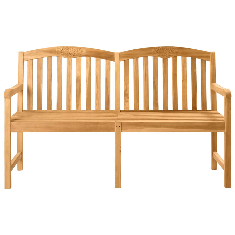 Handgemaakte Rozenbank Naturel 179,5 x 61 x 90 cm