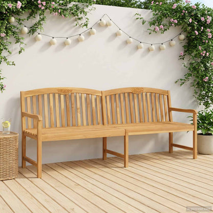 Handgemaakte Rozenbank Naturel 228 x 60 x 90 cm
