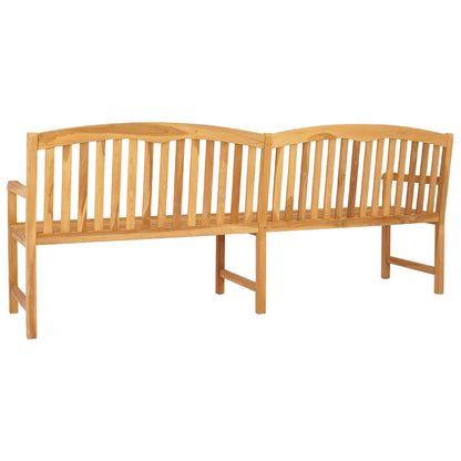 Handgemaakte Rozenbank Naturel 228 x 60 x 90 cm