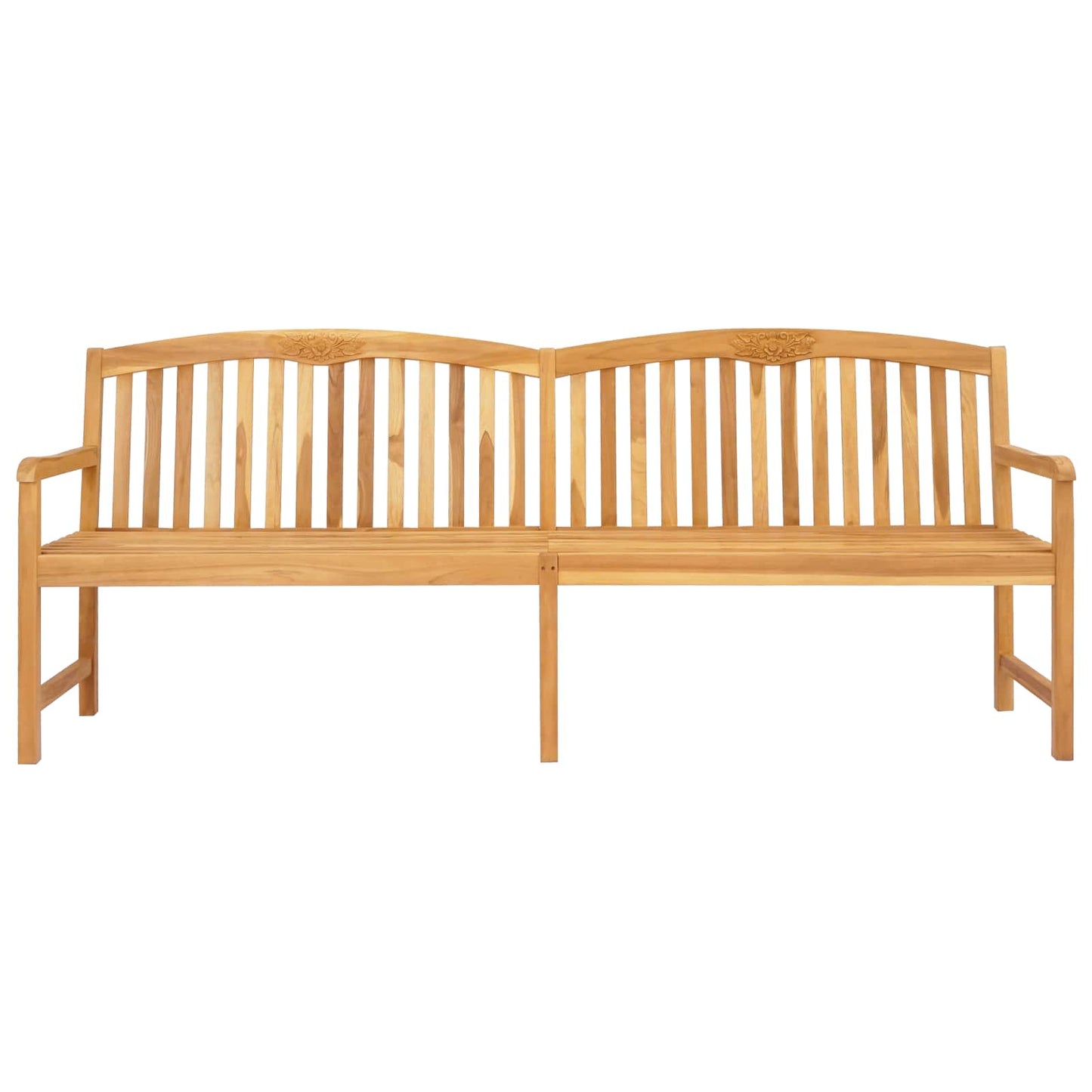 Handgemaakte Rozenbank Naturel 228 x 60 x 90 cm