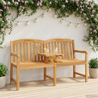 Handmade Rose Bench Natural 150.5 x 60 x 95 cm