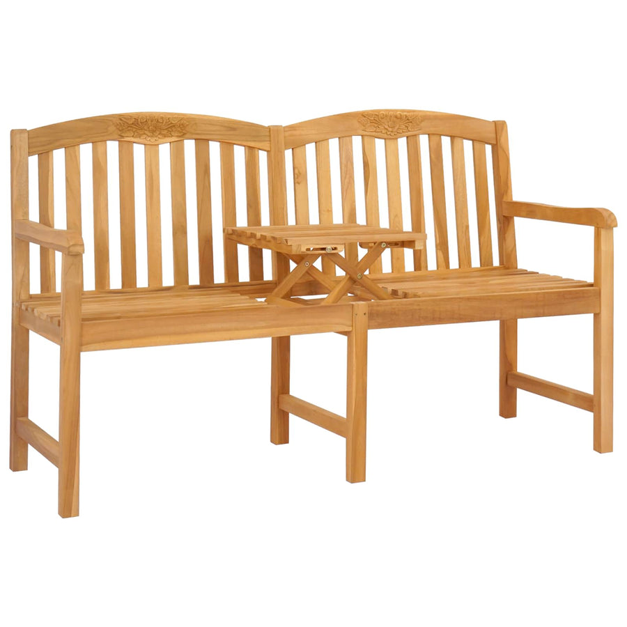 Handgemaakte Rozenbank Naturel 150,5 x 60 x 95 cm