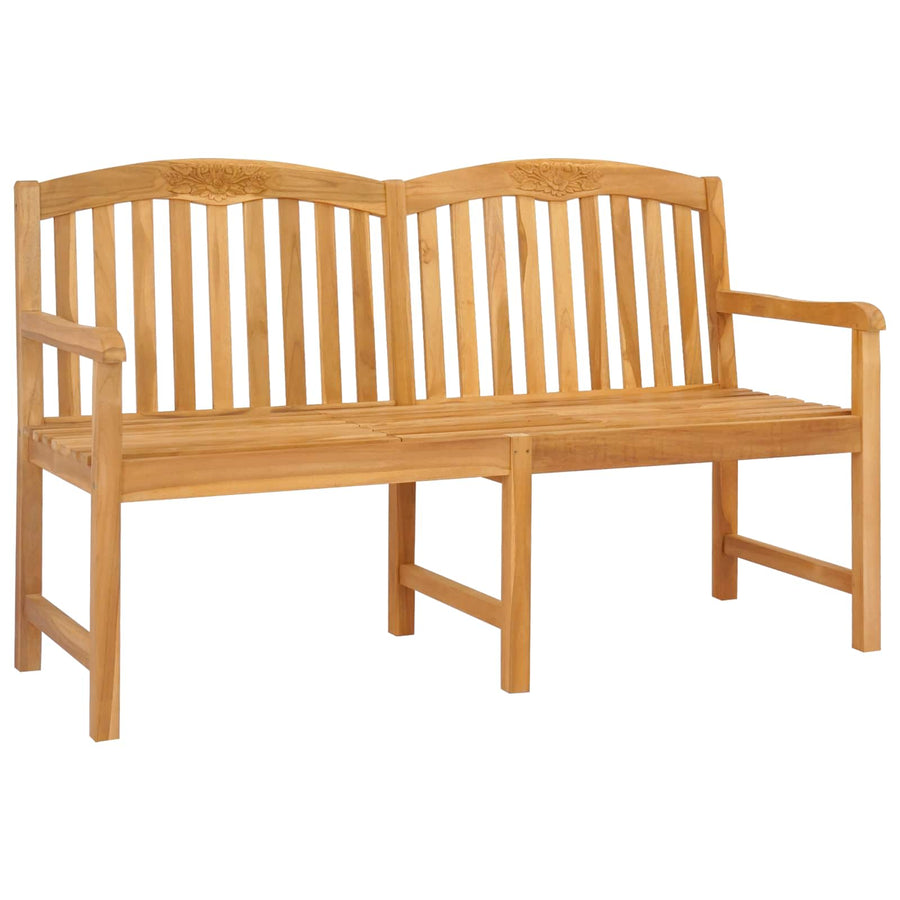 Handgemaakte Rozenbank Naturel 150,5 x 60 x 95 cm