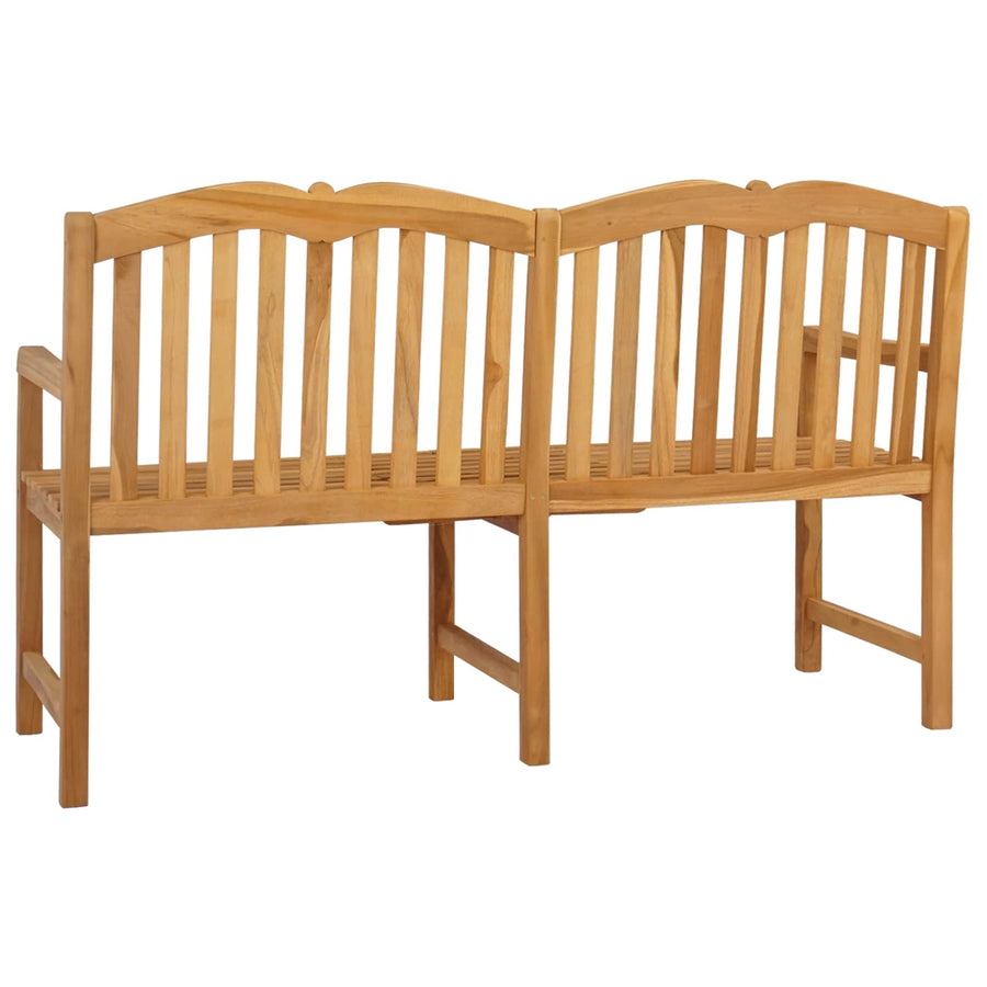Handgemaakte Rozenbank Naturel 150,5 x 60 x 95 cm