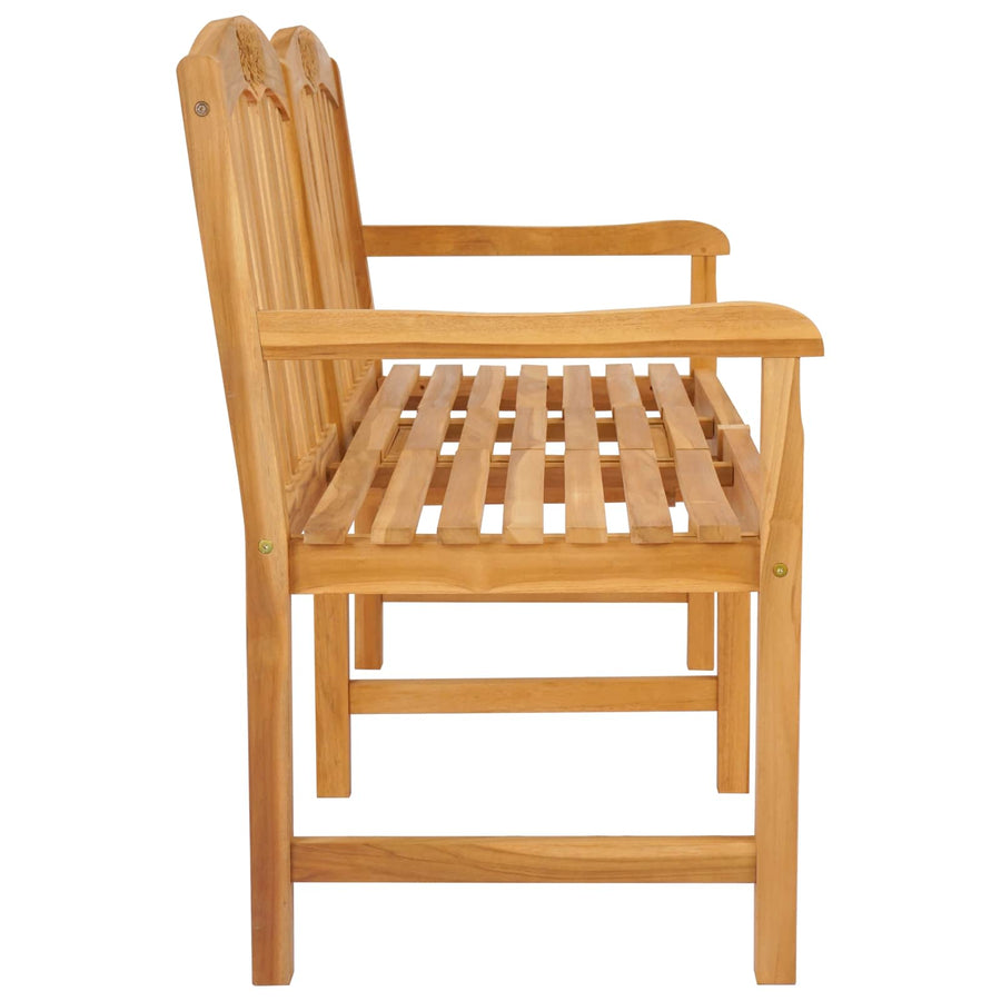 Handgemaakte Rozenbank Naturel 150,5 x 60 x 95 cm