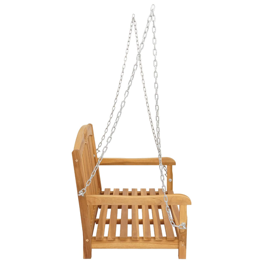 Schommelbank Naturel 114 x 61 x 61,5 cm Massief Teakhout