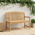 Handmade Rose Bench Natural 114 x 60 x 95 cm