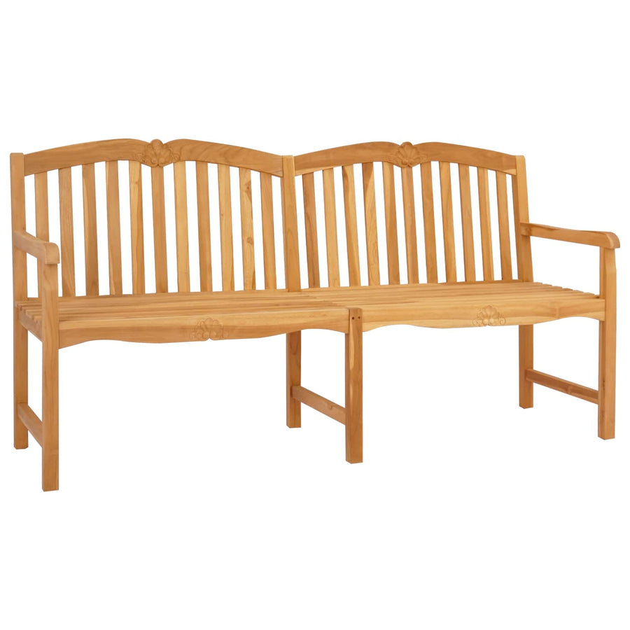 Handgemaakte Rozenbank Naturel 180,5 x 60 x 96 cm