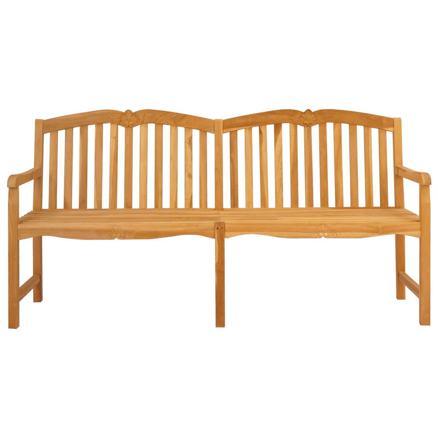Handgemaakte Rozenbank Naturel 180,5 x 60 x 96 cm