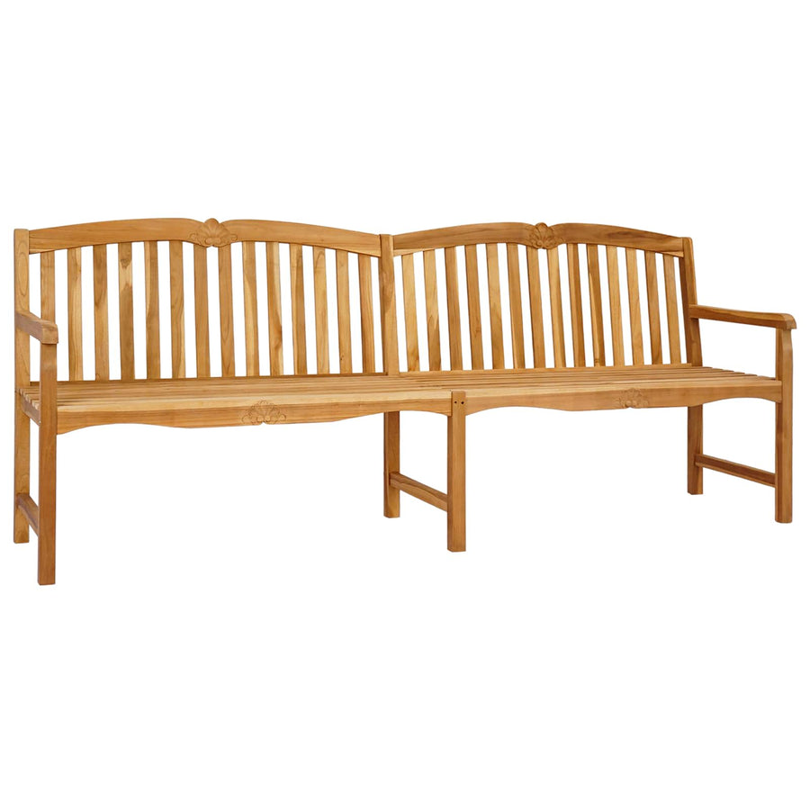 Handgemaakte Rozenbank Naturel 228 x 61 x 94,5 cm