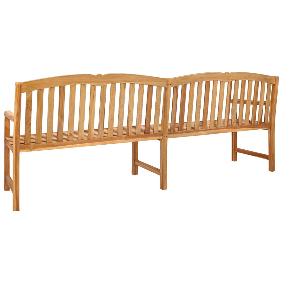 Handgemaakte Rozenbank Naturel 228 x 61 x 94,5 cm