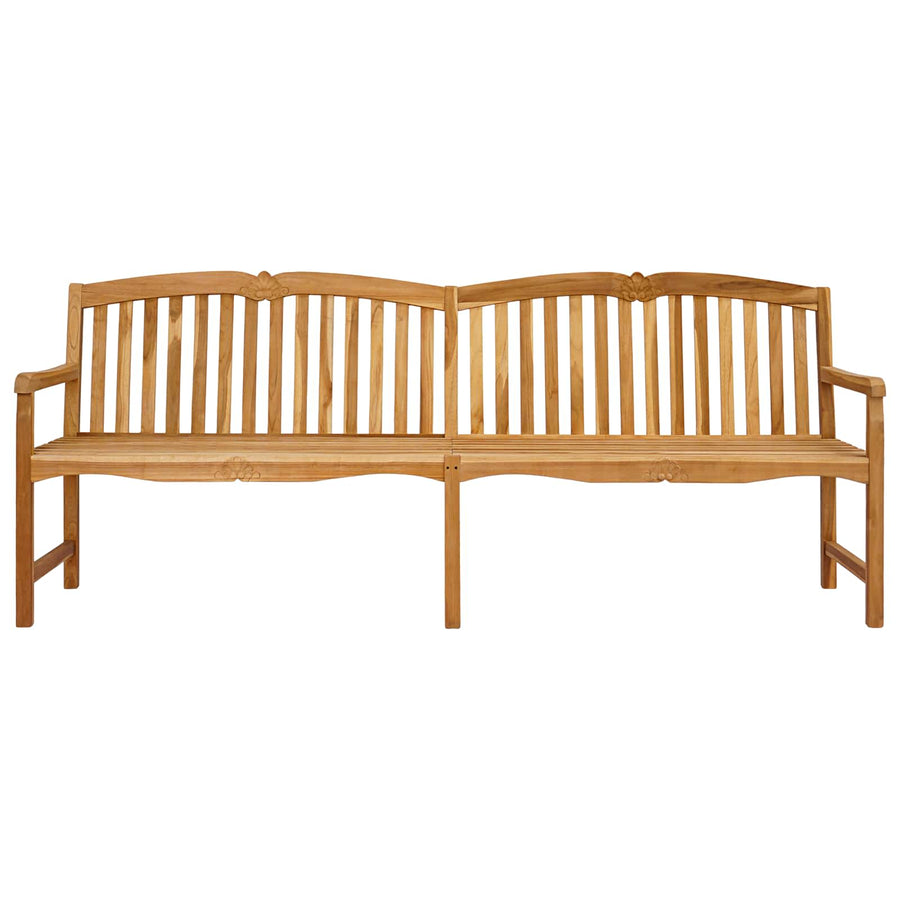 Handgemaakte Rozenbank Naturel 228 x 61 x 94,5 cm